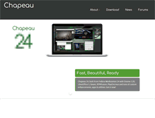 Tablet Screenshot of chapeaulinux.org